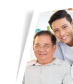 grandpa and his caretaker