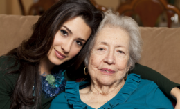 caretaker and her patient